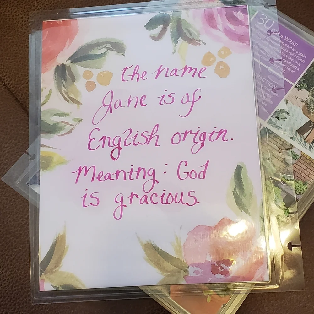 Homemade cover for your Classic size Disc Bound Planner Jane